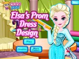 Elsas Prom Dress Design - Disney princess Frozen - Game for Little Girls