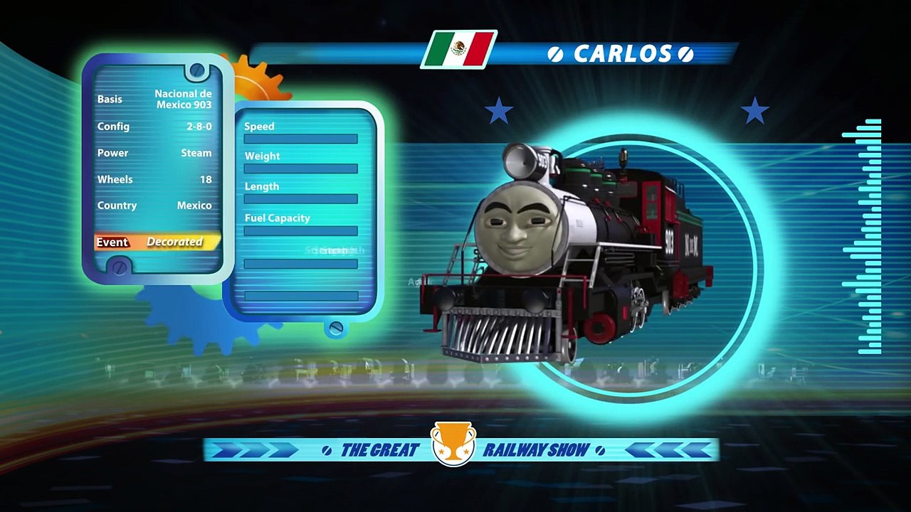 Thomas & Friends-The Great Race-Carlos of Mexico HD