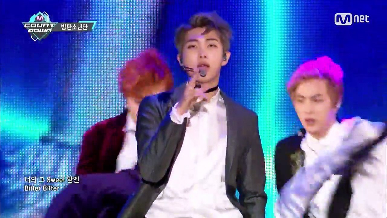 161027 BTS - Blood Sweat & Tears @ M COUNTDOWN EP.498