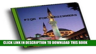 Best Seller FIQH FOR BEGINNERS Free Read