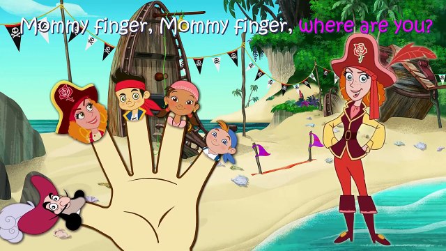 Jake and the Never Land Pirates Finger Family Nursery Rhymes Lyrics