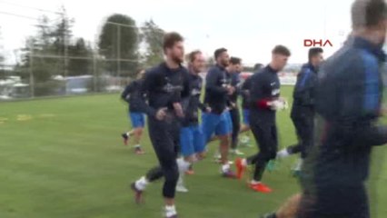 Dha Spor-Trabzonspor'da Çaykur Rizespor Maçı Hazırlıkları Başladı