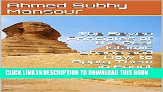 Best Seller The Seven Principles of the Real Islamic Sharia and How to Apply Them in Egypt Free Read
