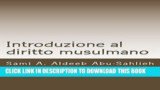 Best Seller Introduzione al diritto musulmano (Italian Edition) Free Read