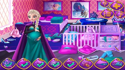Frozen ELSA and JACK FROST have a baby games - Frozen songs collection