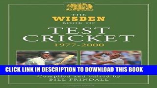 Best Seller The Wisden Book of Test Cricket, 1977-2000: Volume 2 Free Read