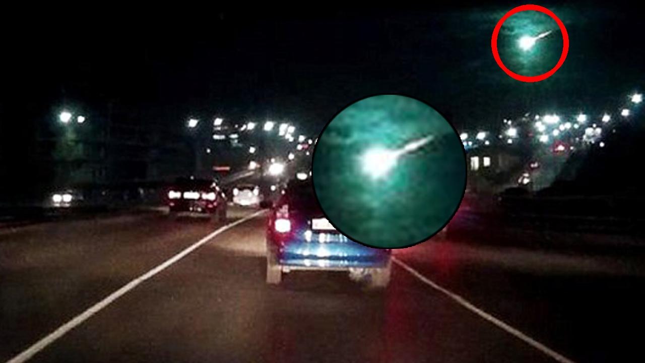 UFO Green Flashes of light Have Been Spotted In Siberia
