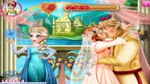 Princess Anna and Kristoff Wedding Kiss | Frozen Elsa and Anna full movie games HD part 1 [gameplay]