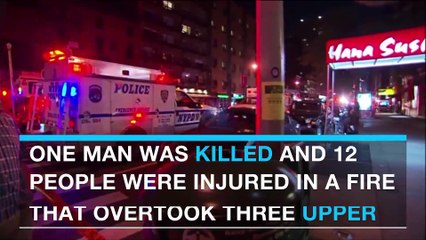 Man found dead, 16 others injured in massive E. 93rd street fire, NYPD says