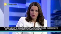 Arrimadas a 13TV: 'Jo porto escorta perquè sabem què passa a Catalunya'
