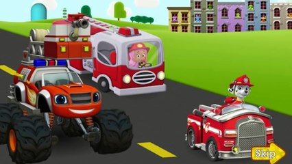 Télécharger la video: Nick Jr Firefighters - Paw Patrol Bubble Guppies Blaze and The Monster Machines - Nick Jr Games