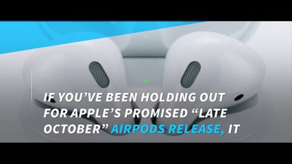 Apple delays AirPods release