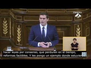 Tertulia Especial investidura de Rajoy: El discurso de Rivera