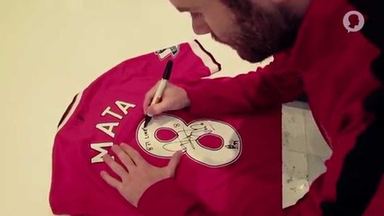 Signed t-shirt giveaway | Juan Mata