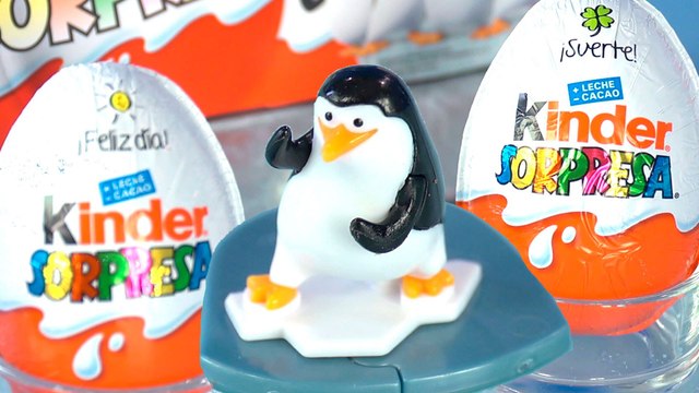 Huevos Kinder Sorpresa | Pingüinos de Madagascar
