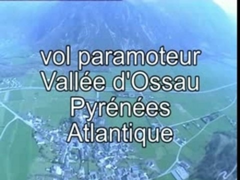 VOL DES PYRENEES EN PARAMOTEUR
