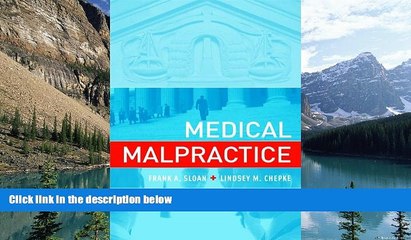 Big Deals  Medical Malpractice (MIT Press)  Full Ebooks Best Seller