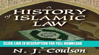 [Read] Ebook A History of Islamic Law New Reales