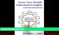 Books to Read  Know Your Health Information Rights  Best Seller Books Best Seller