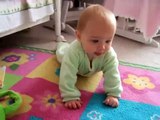 Perro EnseÃ±a A Bebe A Gatear â˜… bebes divertidos   risa bebe   bebe humor   bebes chistosos