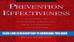 Best Seller Prevention Effectiveness: A Guide to Decision Analysis and Economic Evaluation Free Read