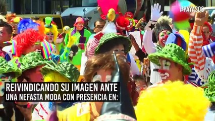 “Somos payasos, no somos asesinos”: La marcha de caras pintadas que defiende las sonrisas