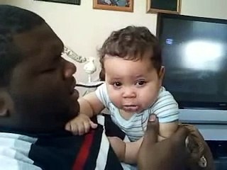 Bebe LLora Cuando Papa Llora â˜… bebes divertidos   risa bebe   bebe humor   bebes chistosos