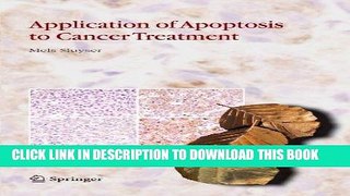 [READ] EBOOK Application of Apoptosis to Cancer Treatment BEST COLLECTION