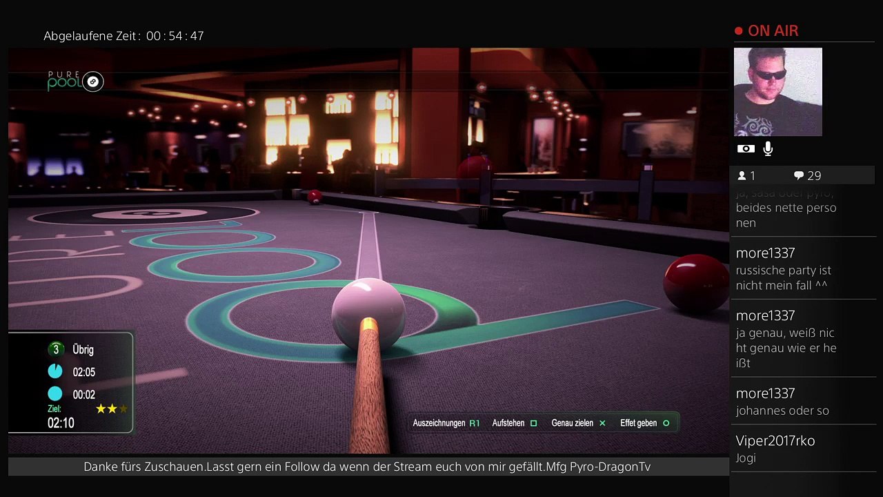 GER/Pyro-DragonTv Pinball Spezialstream Pure Pool bis 23Uhr (56)