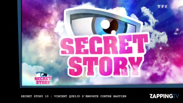 Secret Story : Vincent Queijo s'emporte et tacle Bastien (Vidéo)