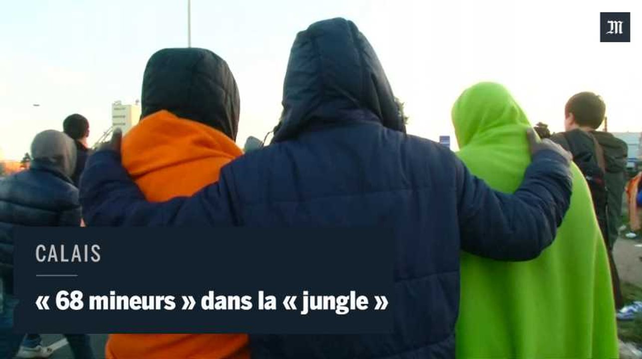 Calais : « 68 mineurs » repérés dans le bidonville