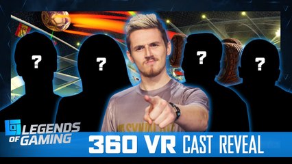 Season 2 Cast Reveal in 360 VR! | Rocket League | Legends of Gaming