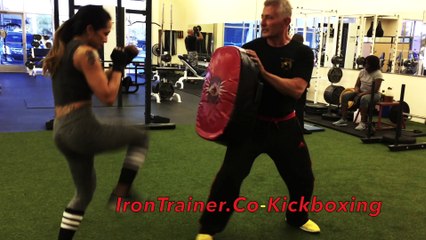 Kicboxing Training Las Vegas Iron Trainer