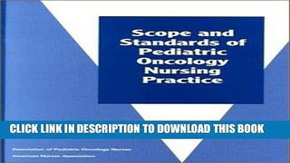 [FREE] EBOOK Scope   Standard of Pediatric Oncology Nursing Practice BEST COLLECTION