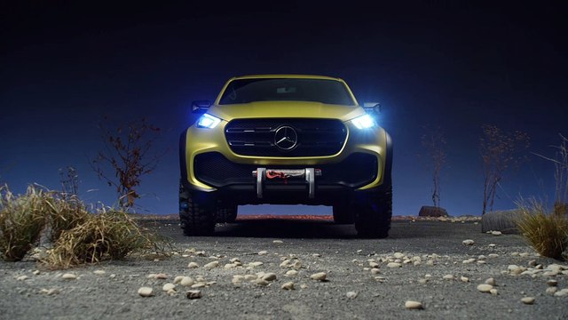 Le concept Mercedes X-Class powerful adventurer soigne ses aptitudes tout-terrain
