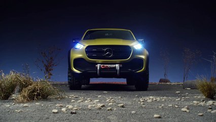 Le concept Mercedes X-Class powerful adventurer soigne ses aptitudes tout-terrain