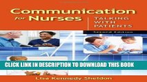 [FREE] EBOOK Communication For Nurses: Talking With Patients BEST COLLECTION