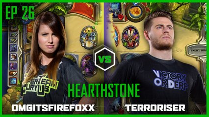 EP 26 | HEARTHSTONE | OMGitsFirefoxx vs Terroriser | Legends of Gaming