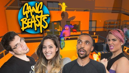Let's Play GANG BEASTS with TheZombiUnicorn, RecklessTortuga, ChilledChaos, and 2MGoverCsquared2