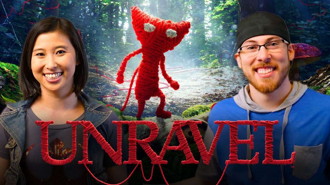 Let's Play UNRAVEL with Erika Ishii and JoblessGarrett | Smasher Let's Play
