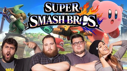 Let's Play SMASH BROS WII U with The Completionist, MissesMae, BigMacNation, EatMyDiction