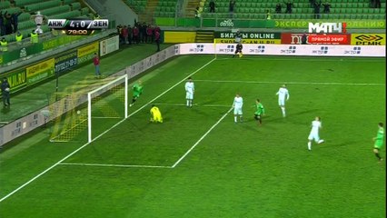 4-0 Bernard Berisha Goal Anzhi Makhachkala 4-0 Zenit Russia  Kubok  Round 6 - 27.10.2016
