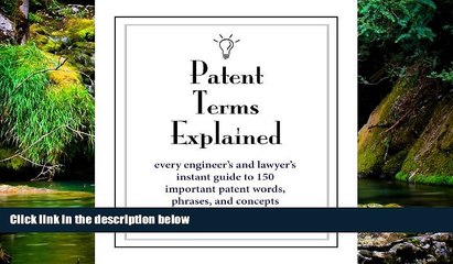 Must Have  Patent Terms Explained Every Lawyer s and Engineer s Instant Guide to 150 Important