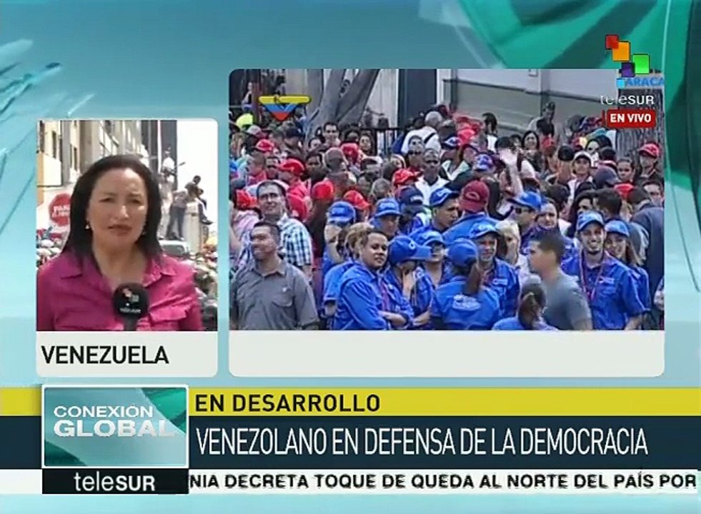 Chavismo defiende al pdte. constitucional venezolano ante amenazas