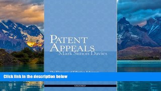 Books to Read  Patent Appeals: The Elements of Effective Advocacy in the Federal Circuit  Best