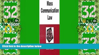 Big Deals  Mass Communications Law in a Nutshell  Best Seller Books Best Seller