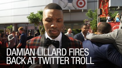 Damian Lillard Fires Back At Twitter Troll