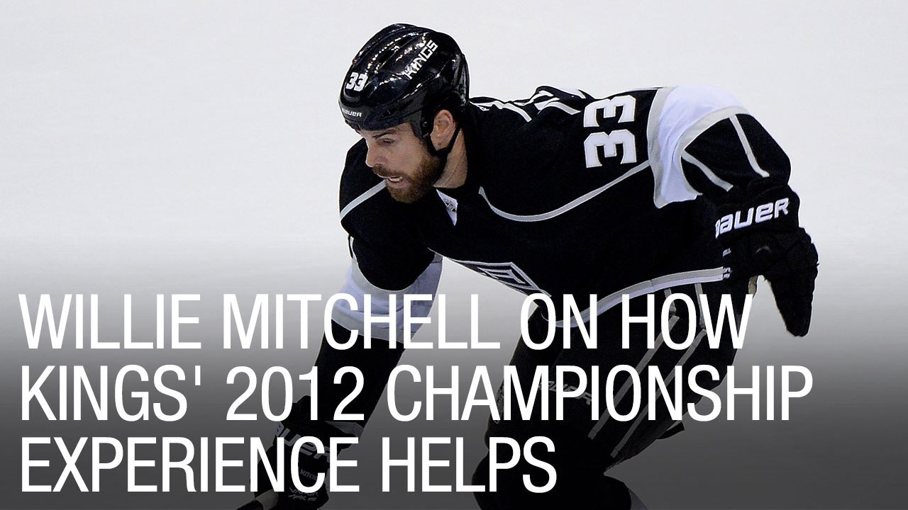 Veteran defenseman Willie Mitchell on how Kings' 2012 championship experience helps