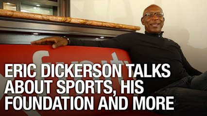 Eric Dickerson Talks About Sports, His Foundation And More