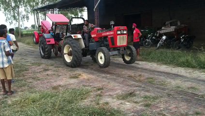 Viral Video Mohindra V/S Sawaraj Tractor Touchan Stunt latest 2016